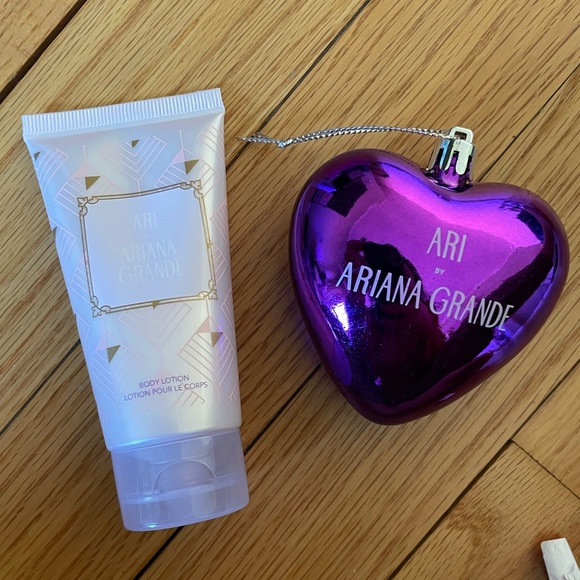 Ariana Grande Ari lotion and ornament brand new